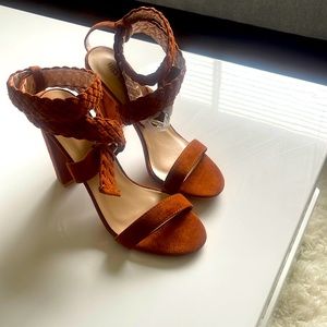Brand new rust colored heels